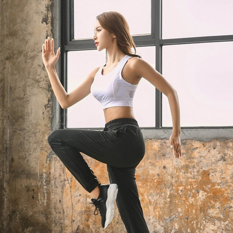 Sport Suit Women Yoga Set Fitnes Clothing Hooded Zipper Jacket+Bra+Pants Gym
