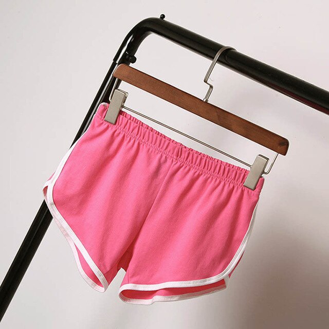 Women Cotton Blend Summer Shorts Pants 4 Colors